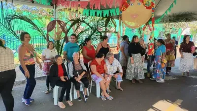 Imagem da notícia Festa junina anima grupo de hipertensos e diabéticos na UBS de Figueirão
